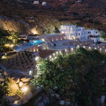Wow Panoramic View Deluxe Villas Agkidia Exterior foto