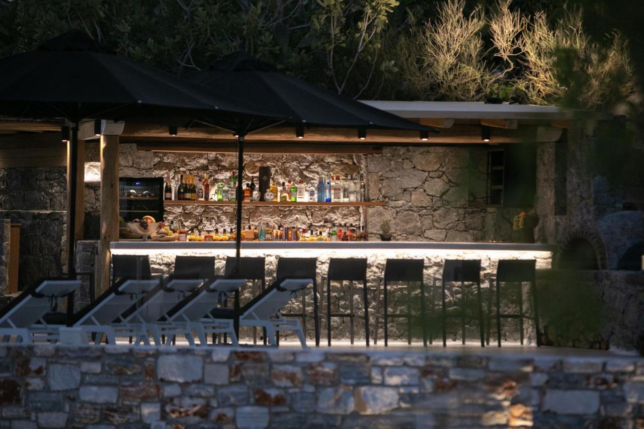 Wow Panoramic View Deluxe Villas Agkidia Exterior foto