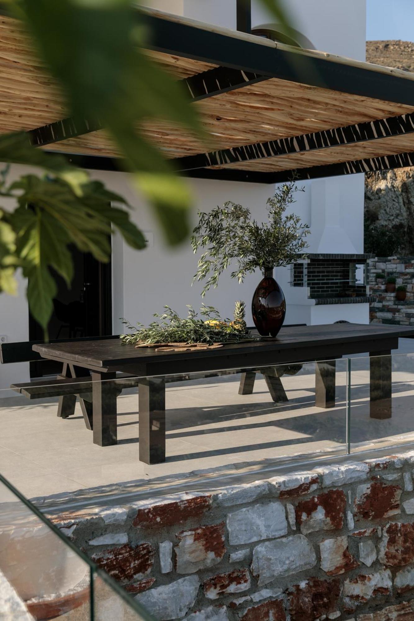 Wow Panoramic View Deluxe Villas Agkidia Exterior foto