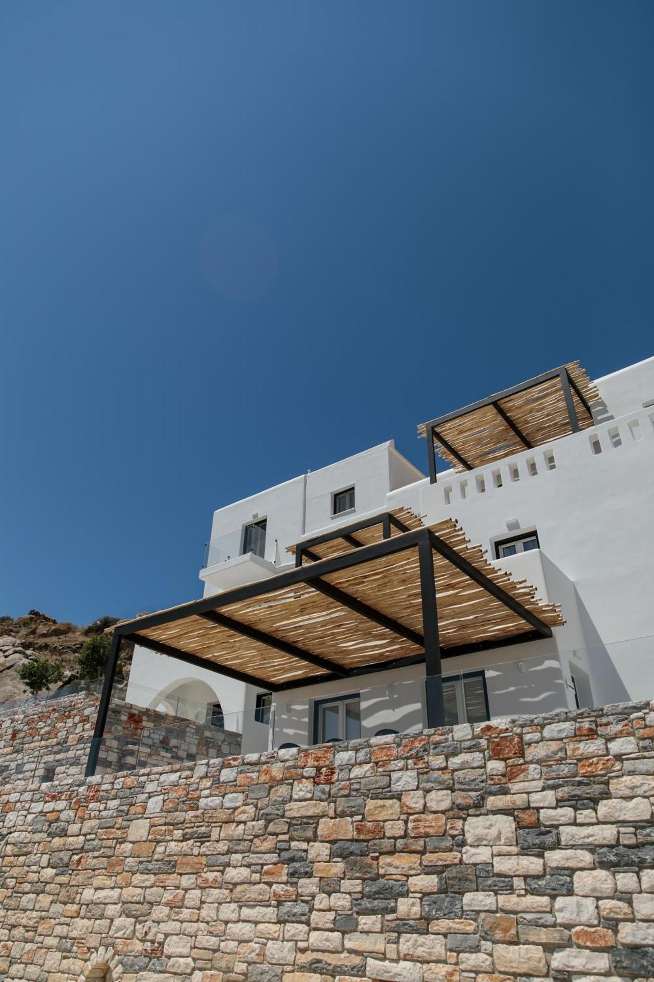 Wow Panoramic View Deluxe Villas Agkidia Exterior foto