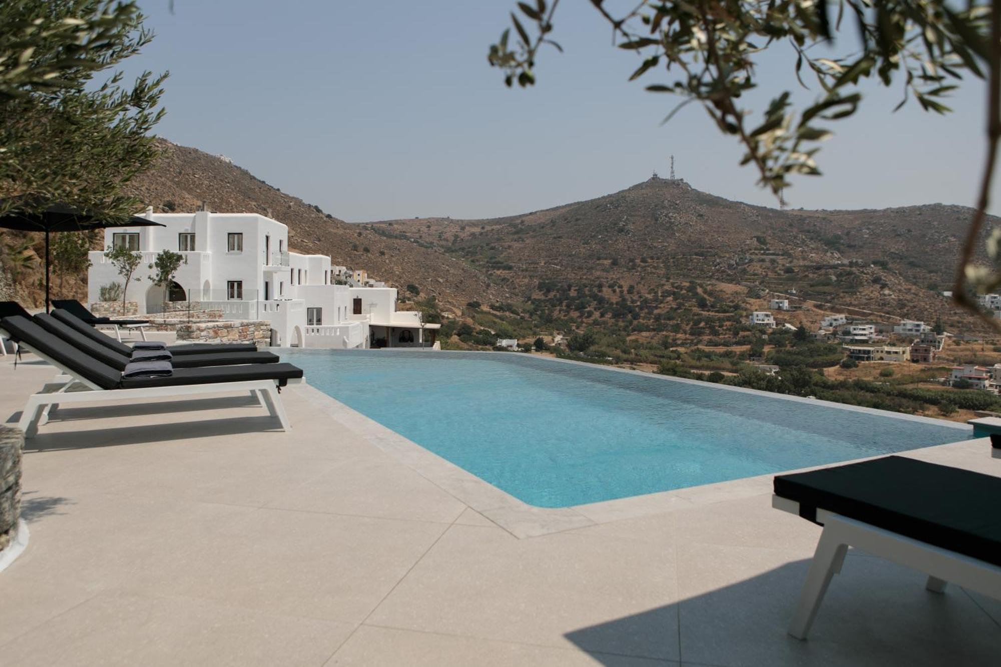 Wow Panoramic View Deluxe Villas Agkidia Zimmer foto